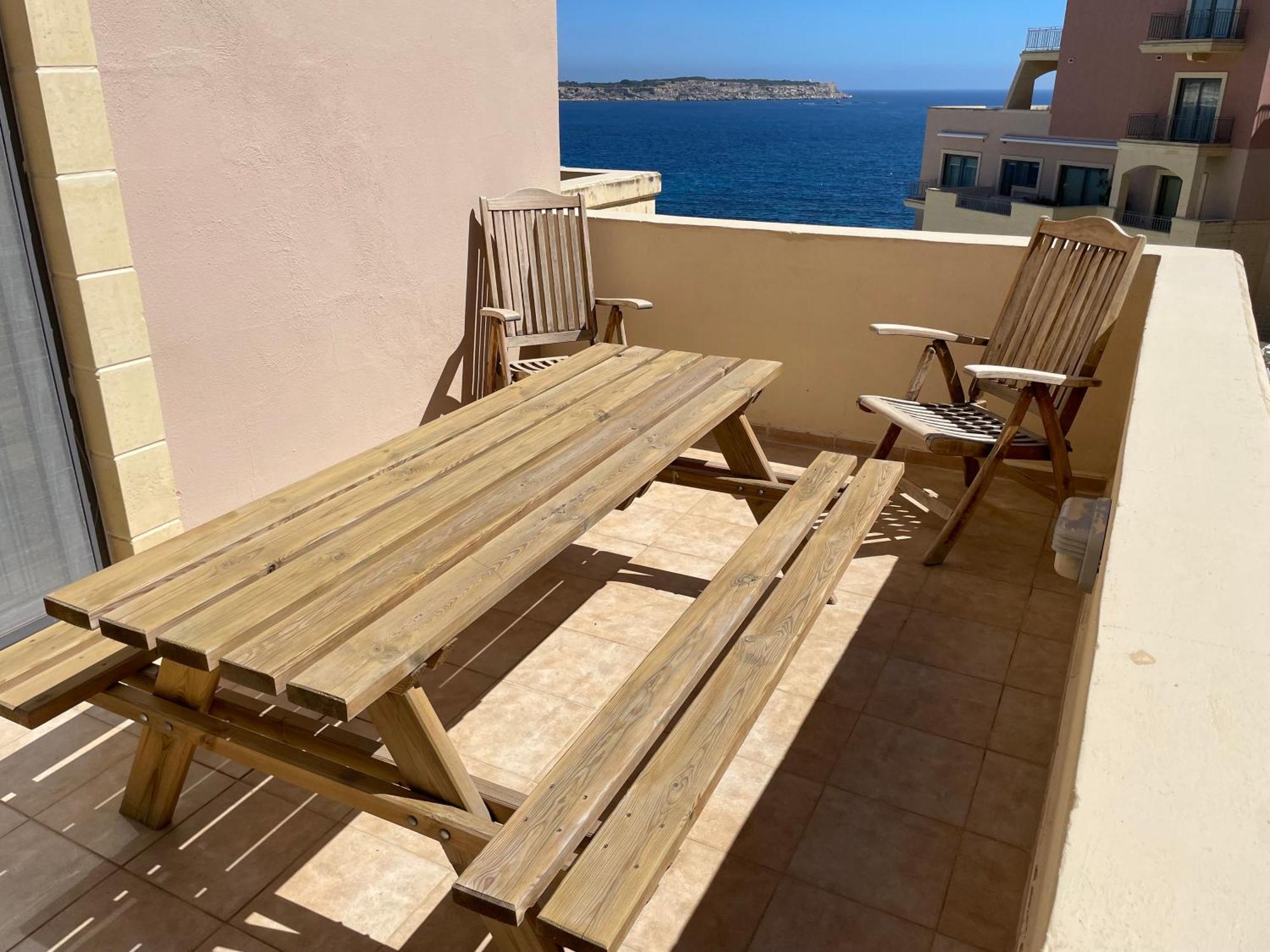 Spacious Luxurious Apartment With Seaview Mellieħa Zimmer foto